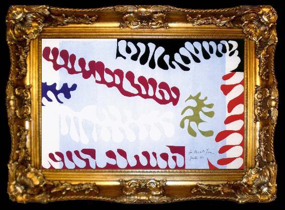 framed  Henri Matisse Saline lake, ta009-2
